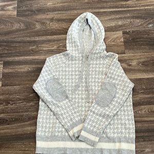 Cozy hooded sweater from Evereve